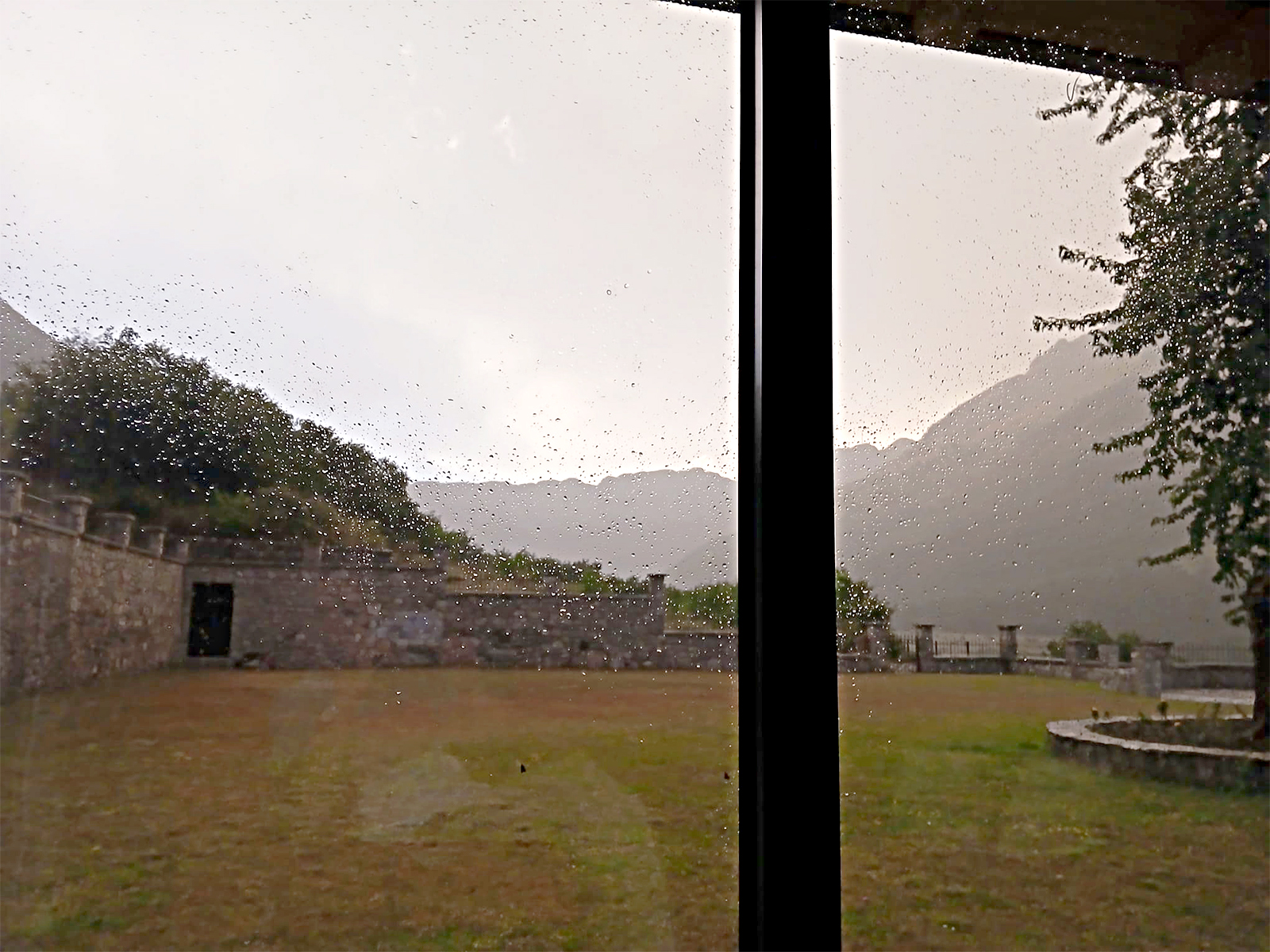 Storm View from the Veranda